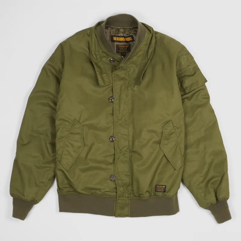 Neighborhood Submarine Short-Parka Hoodie Bomber Jacket [Archive] sold by DeeCee style