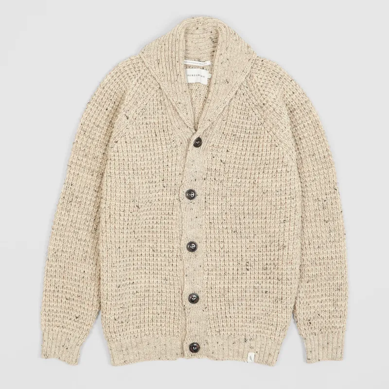 Peregrine Pure British Wool Shawl Cardigan sold by DeeCee style