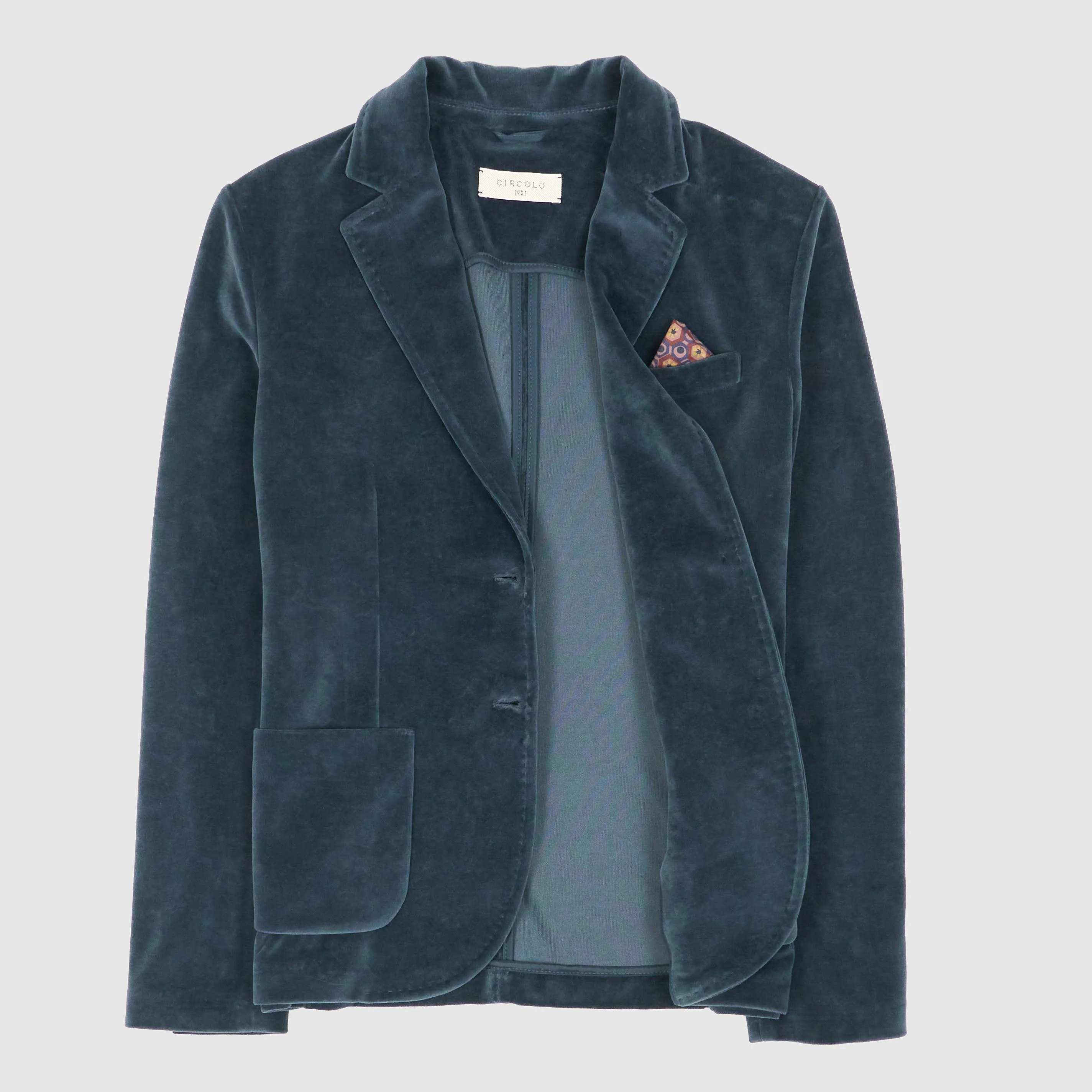 Circolo 1901 Ladies Velour Velvet Blazer sold by DeeCee style product image thumbnail 2