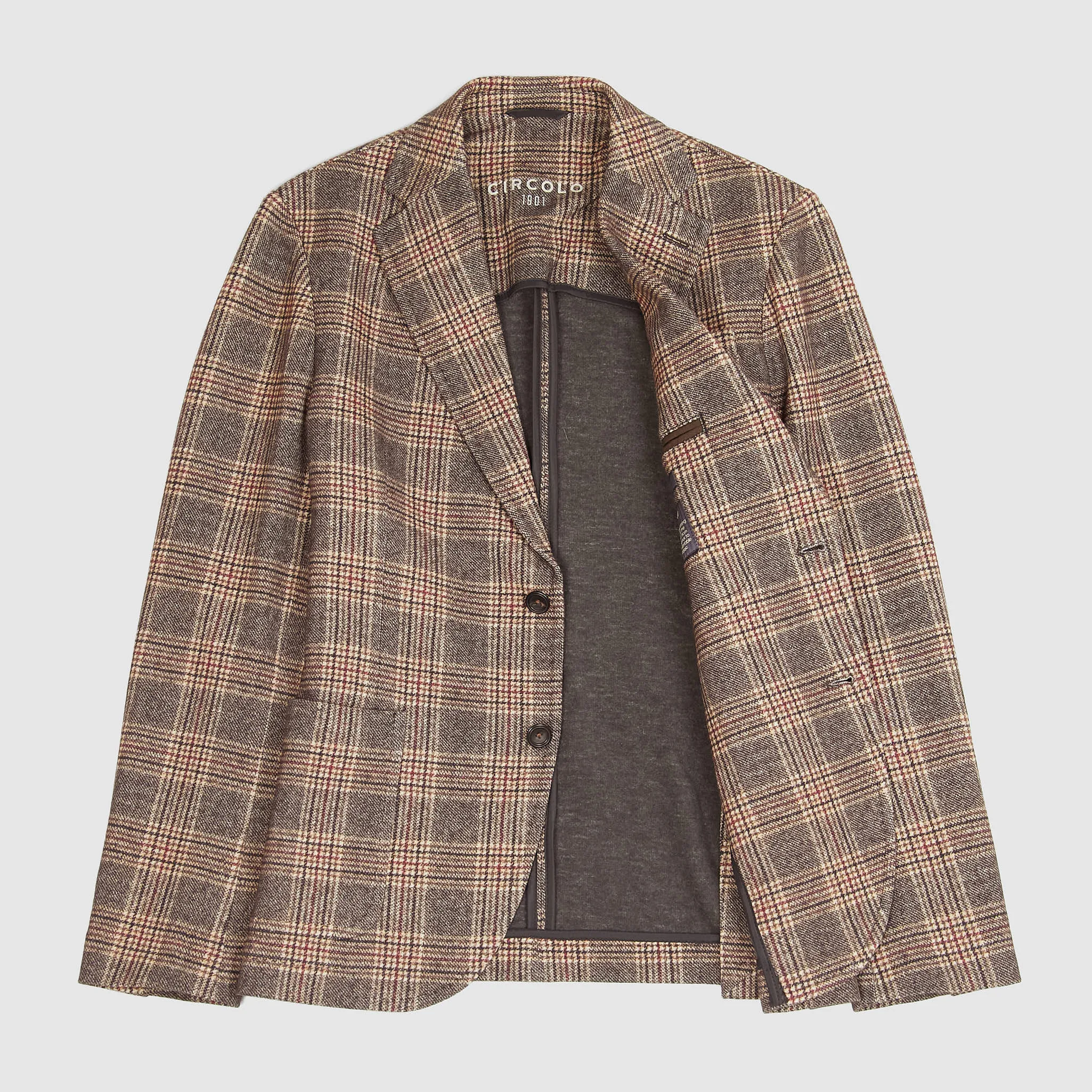 Circolo 1901 Easy To Wear Men's Plaid Blazer sold by DeeCee style product image thumbnail 2