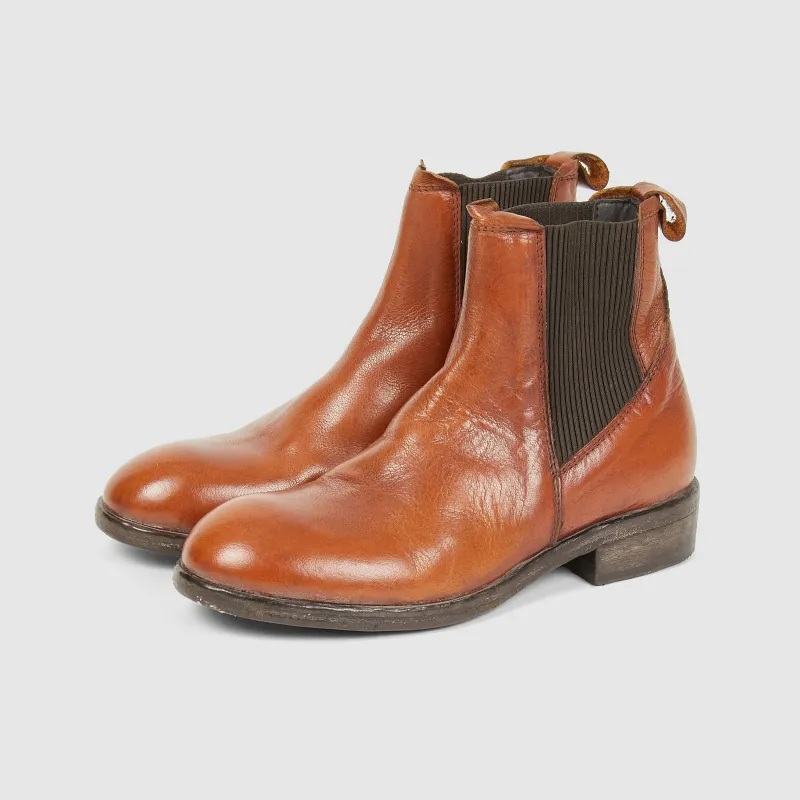 Moma Ladies Tronchetto Bufalo Smart Ankle Boots sold by DeeCee style