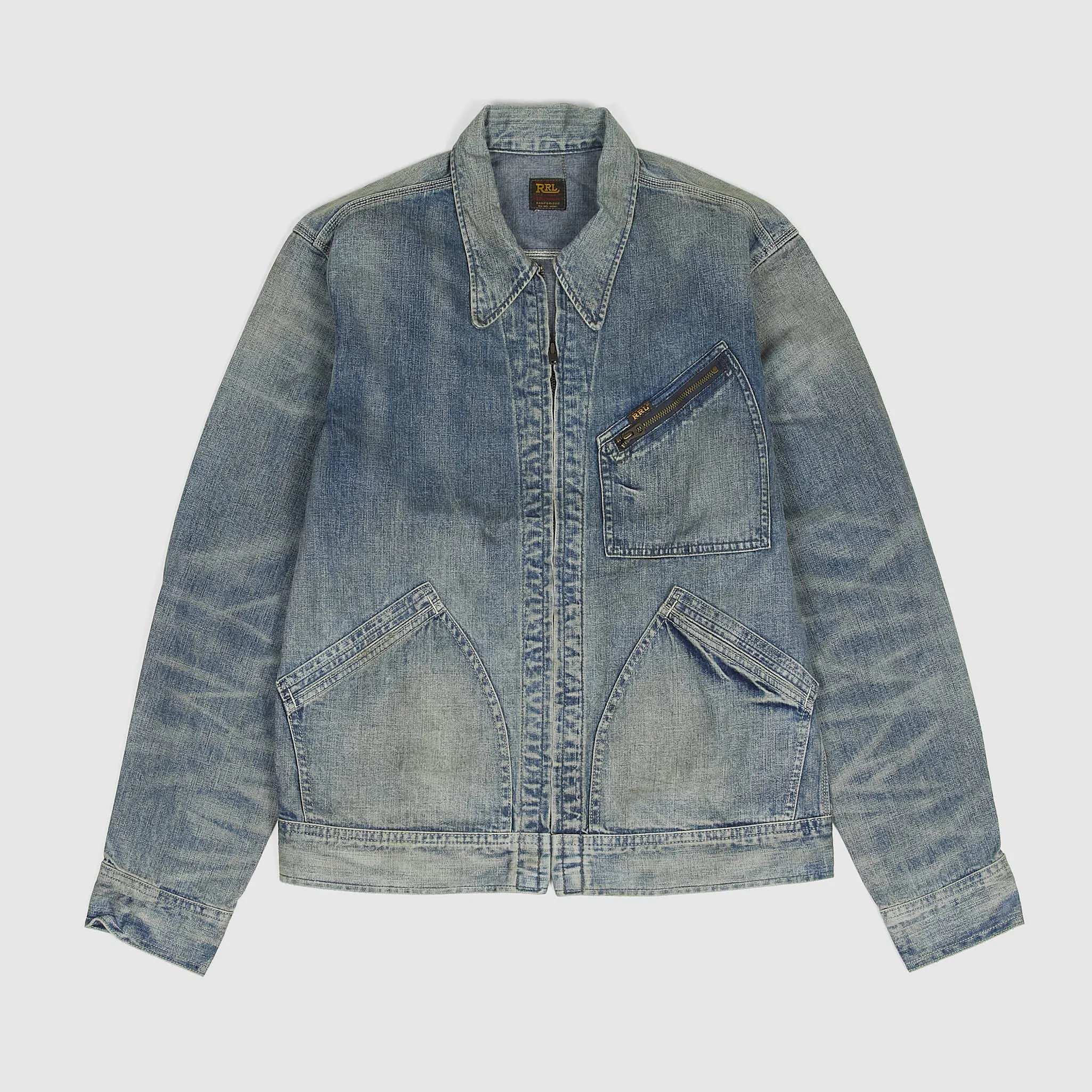 Double RL Denim Jacket sold by DeeCee style