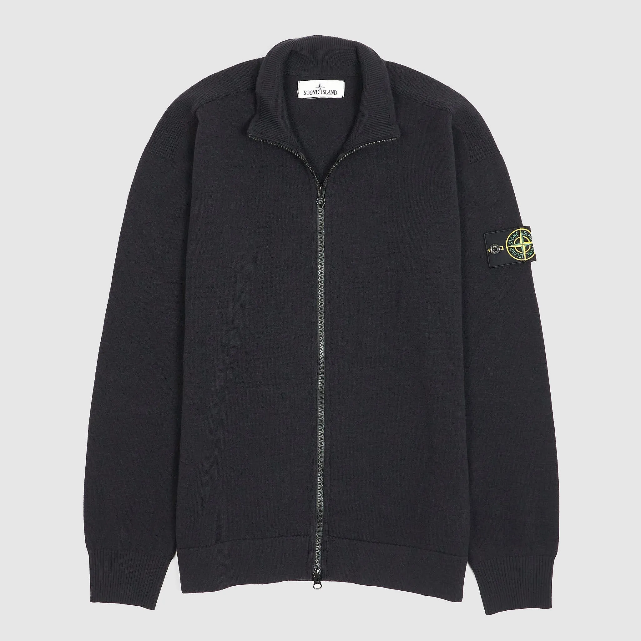 Stone Island Knitted Full-Zip Turtleneck Cardigan sold by DeeCee style product image thumbnail 2