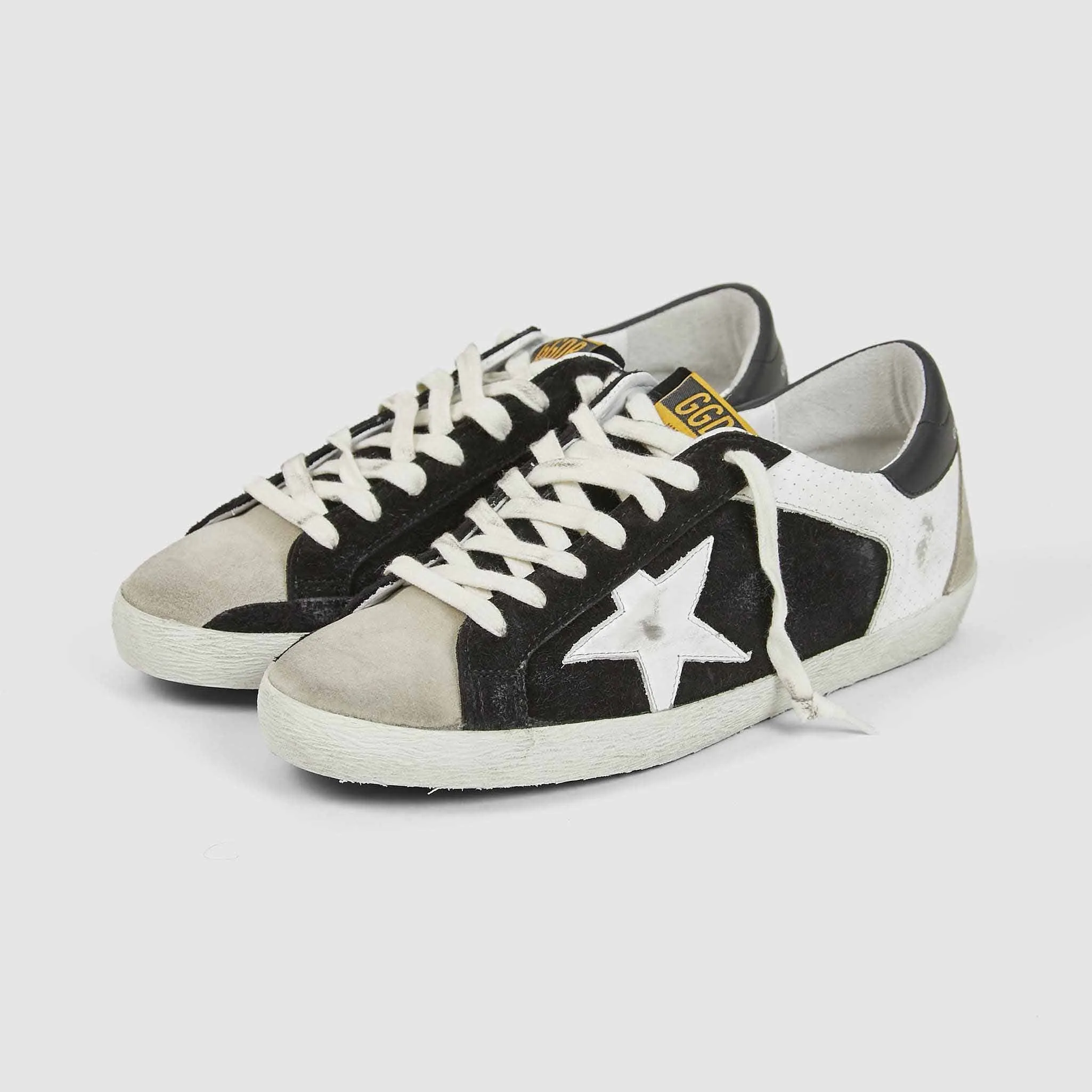 Golden Goose Superstar White Black White Sneakers sold by DeeCee style