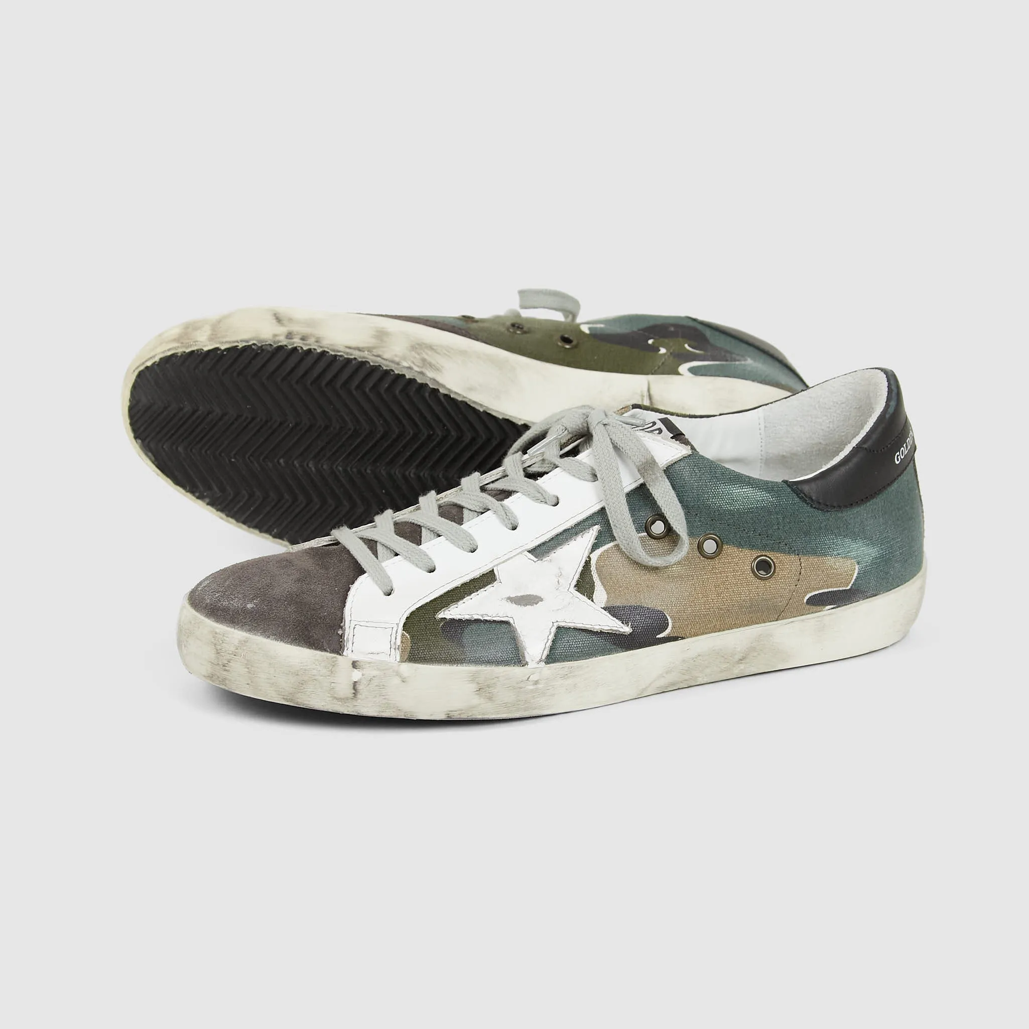 Golden Goose Superstar Camouflage White Sneakers sold by DeeCee style product image thumbnail 2