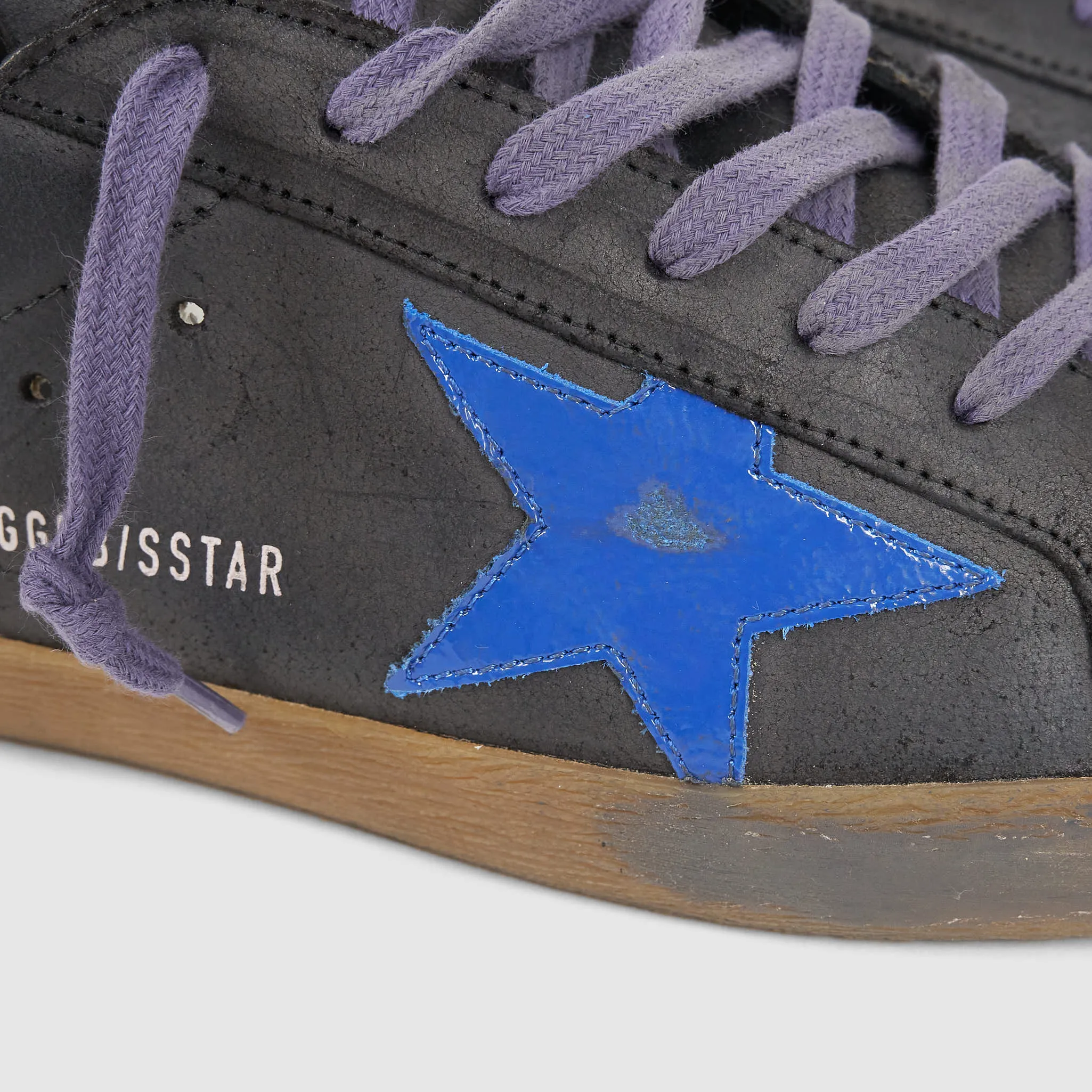 Golden Goose Superstar Black Black Blue Sneakers sold by DeeCee style product image thumbnail 4