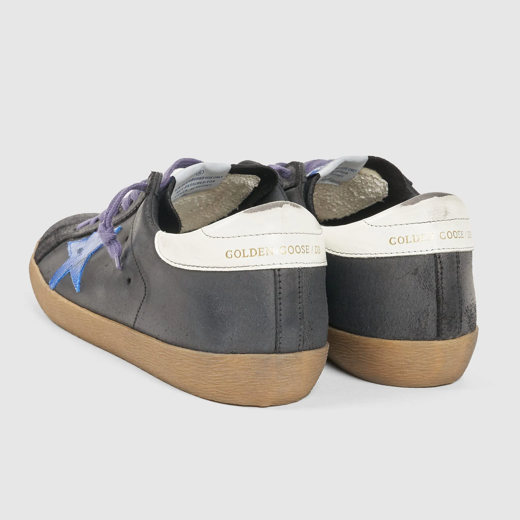 Golden Goose Superstar Black Black Blue Sneakers sold by DeeCee style product image thumbnail 5