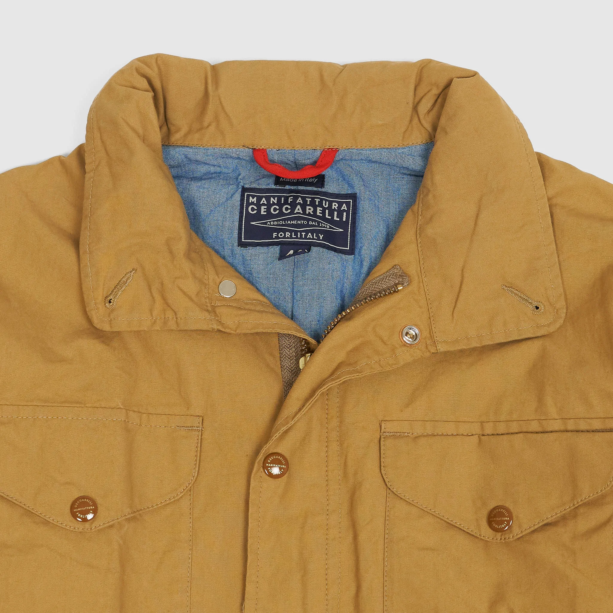 Manifattura Cecarelli Coated Lightweight Field Jacket sold by DeeCee style product image thumbnail 5