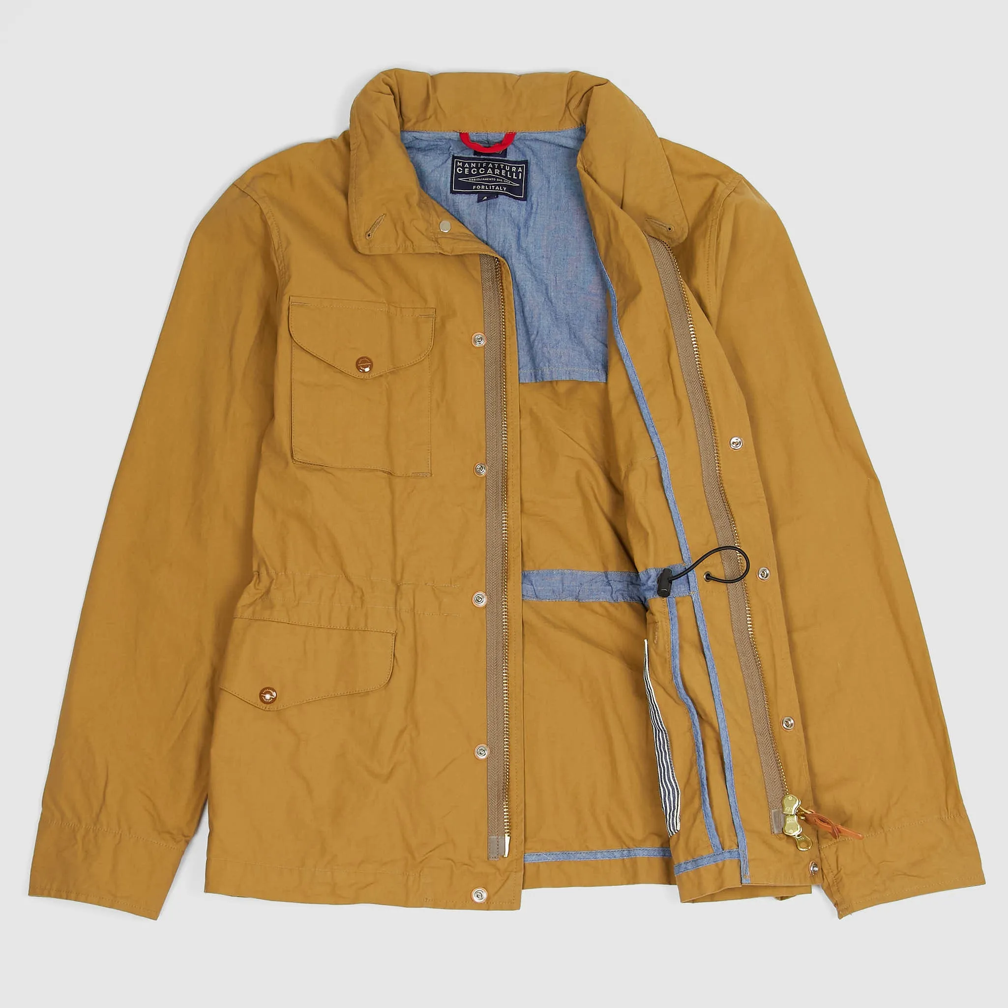 Manifattura Cecarelli Coated Lightweight Field Jacket sold by DeeCee style product image thumbnail 3