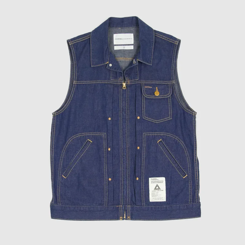 Neighborhood Light Denim Vests [Archive] sold by DeeCee style