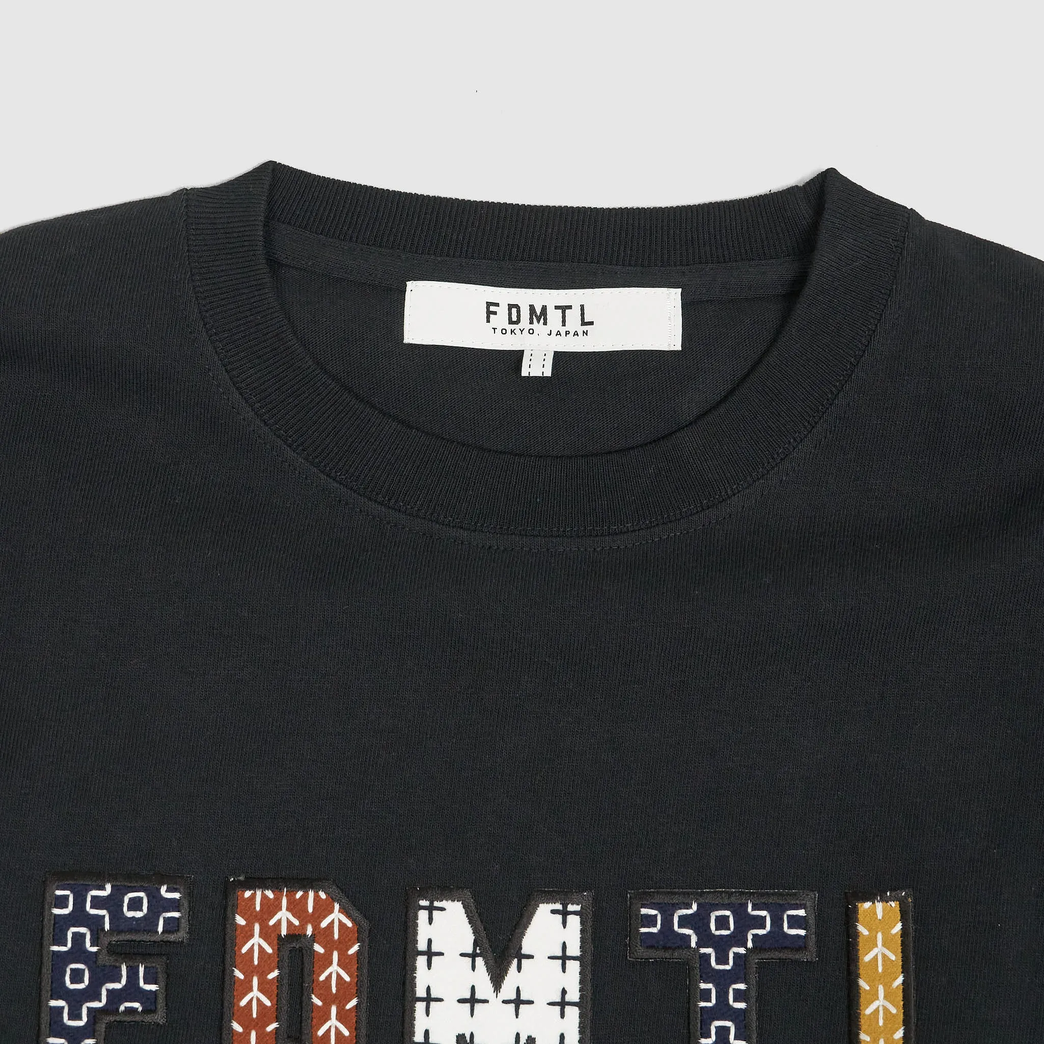 FDMTL Long Sleeve Sashiko-Logo Letters T-Shirts sold by DeeCee style product image thumbnail 4