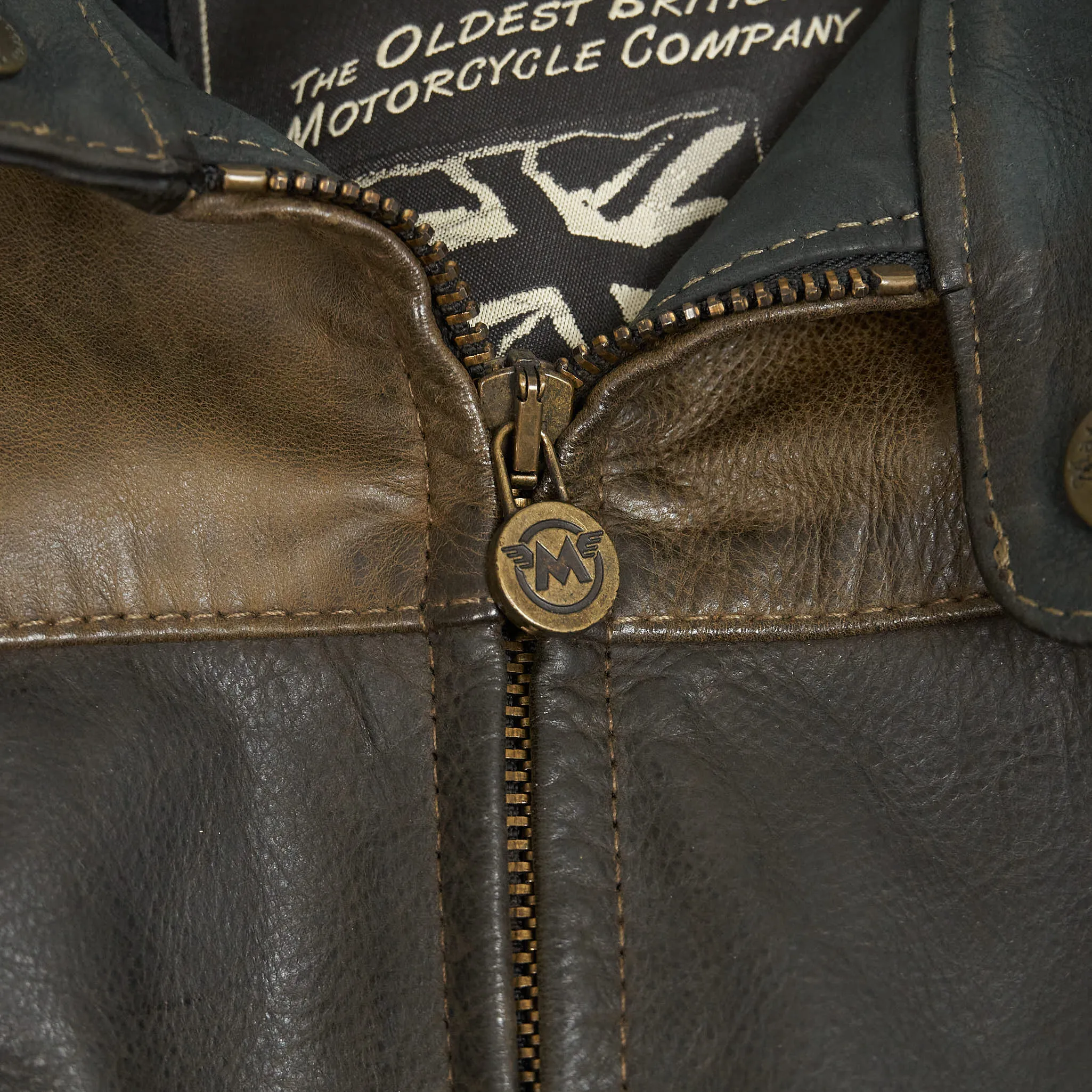 Matchless Model x Reloaded 2 Tone Leather Jacket sold by DeeCee style product image thumbnail 5