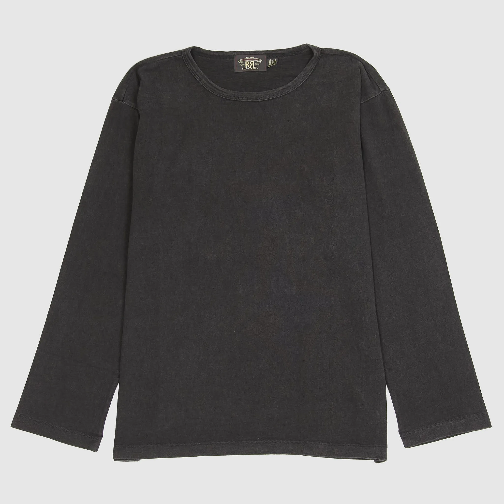 Double RL Long Sleeve Indigo Crew Neck T- Shirt sold by DeeCee style product image thumbnail 2