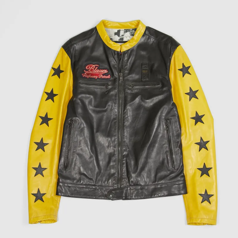 Blauer Café Racer Highway Patrol Jacket sold by DeeCee style