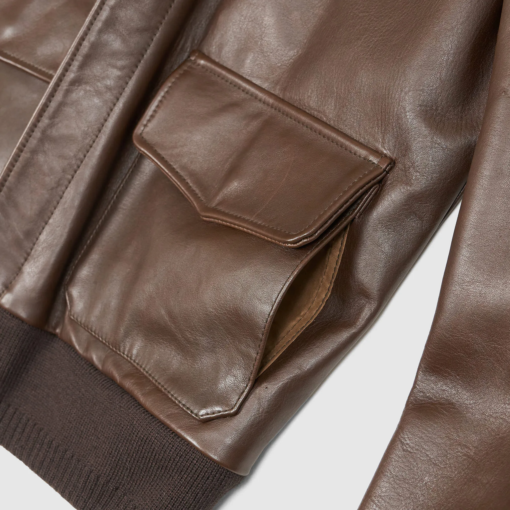 DeeCee style A2 Horshide Leather Jacket sold by DeeCee style product image thumbnail 5