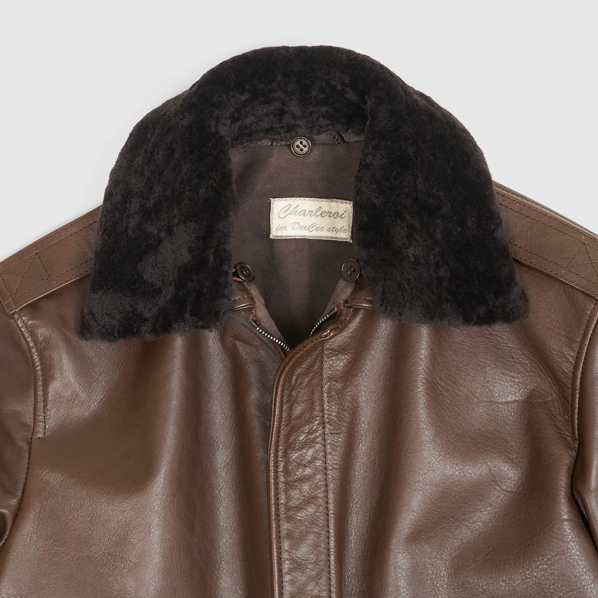 DeeCee style A2 Horshide Leather Jacket sold by DeeCee style product image thumbnail 3