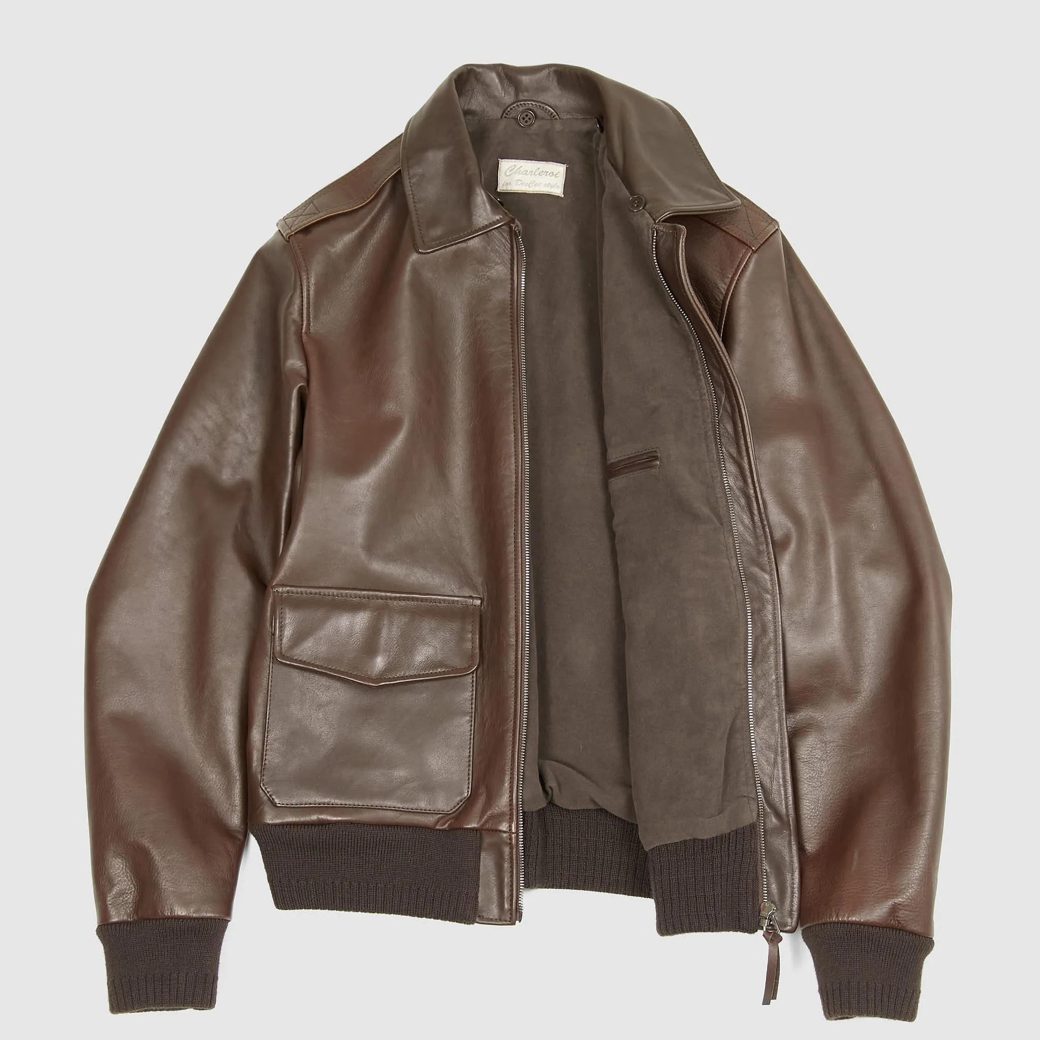 DeeCee style A2 Horshide Leather Jacket sold by DeeCee style product image thumbnail 4