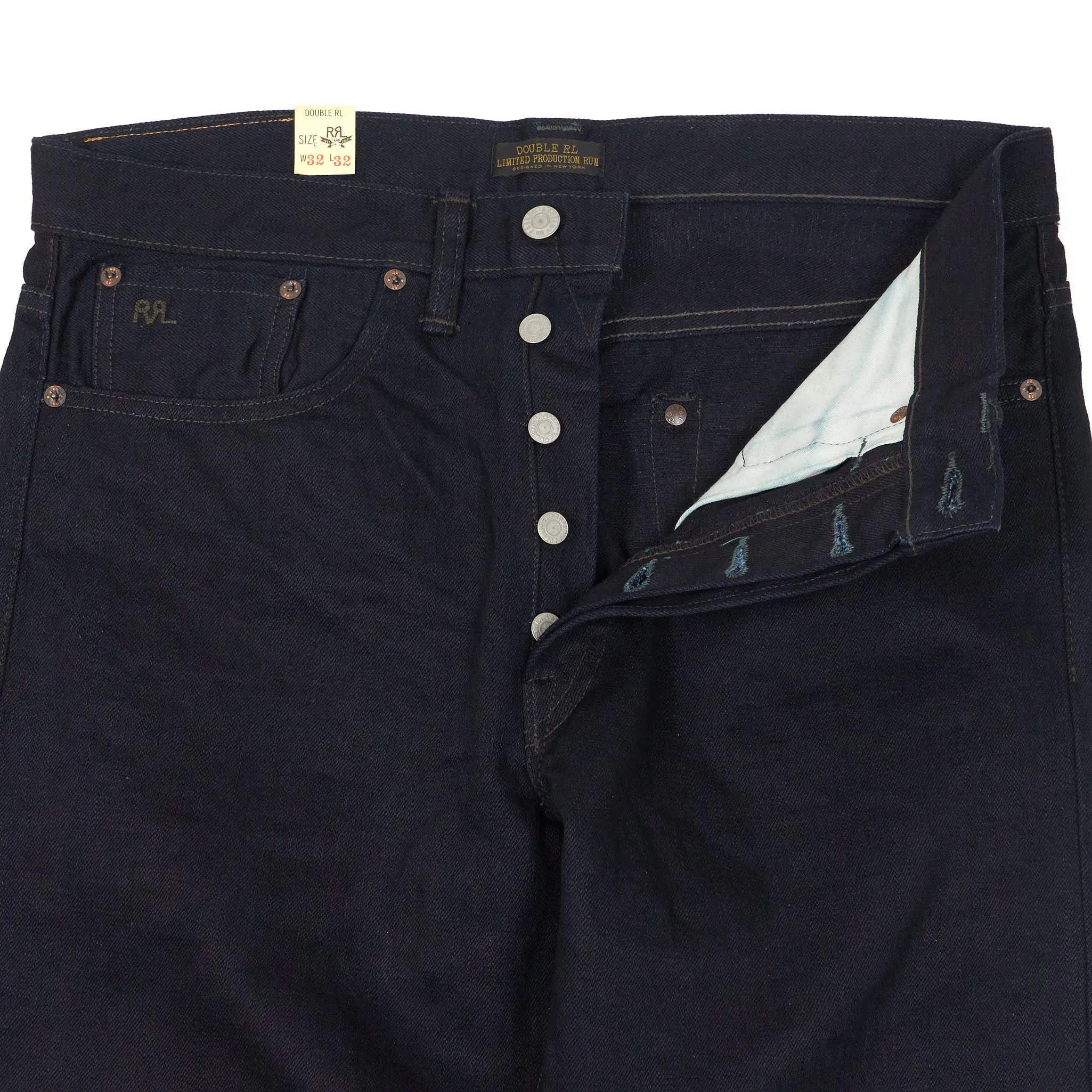 Double RL Straight Leg Selvage Jeans sold by DeeCee style product image thumbnail 4