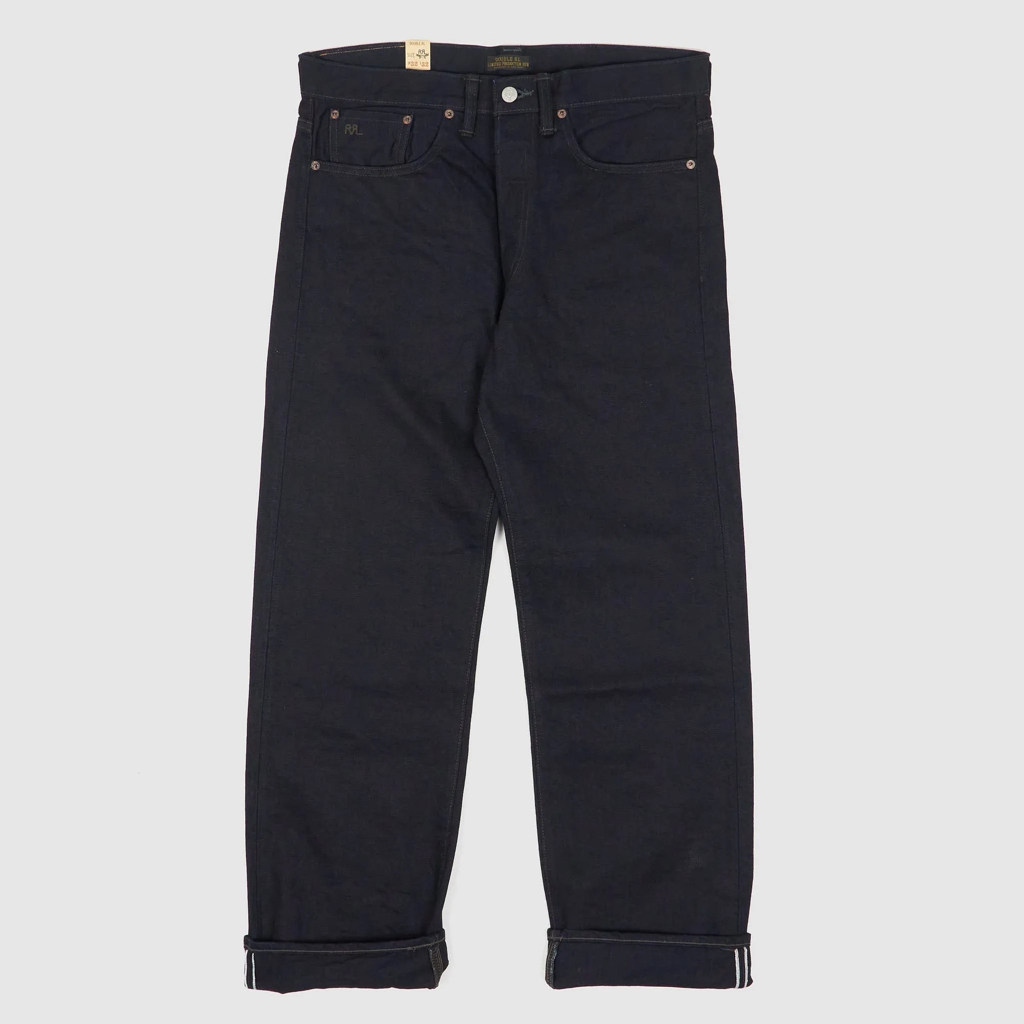 Double RL Straight Leg Selvage Jeans sold by DeeCee style
