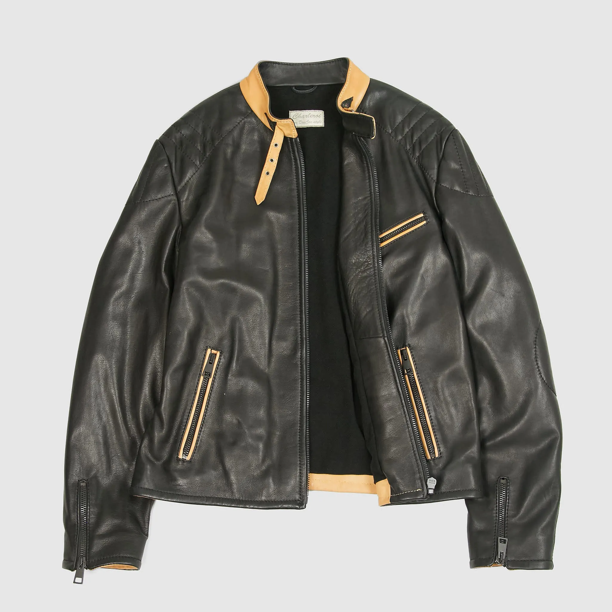 DeeCee style Café Racer Steerhide Jacket sold by DeeCee style product image thumbnail 2