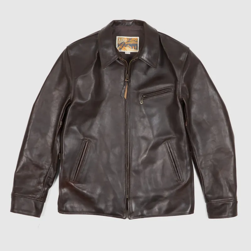 Aero Leathers Plainsman 30's Leather Jacket sold by DeeCee style