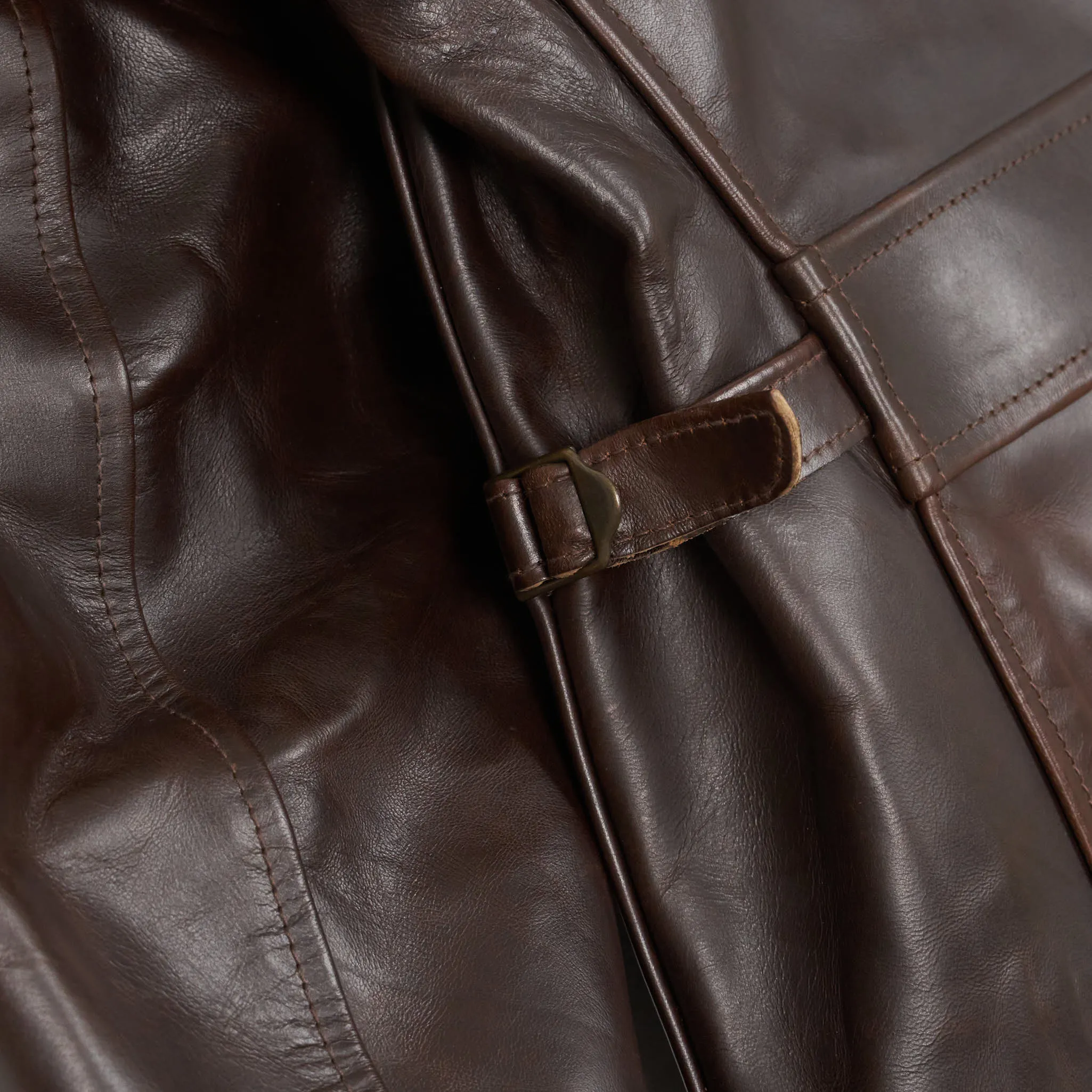 Aero Leathers Plainsman 30's Leather Jacket sold by DeeCee style product image thumbnail 4