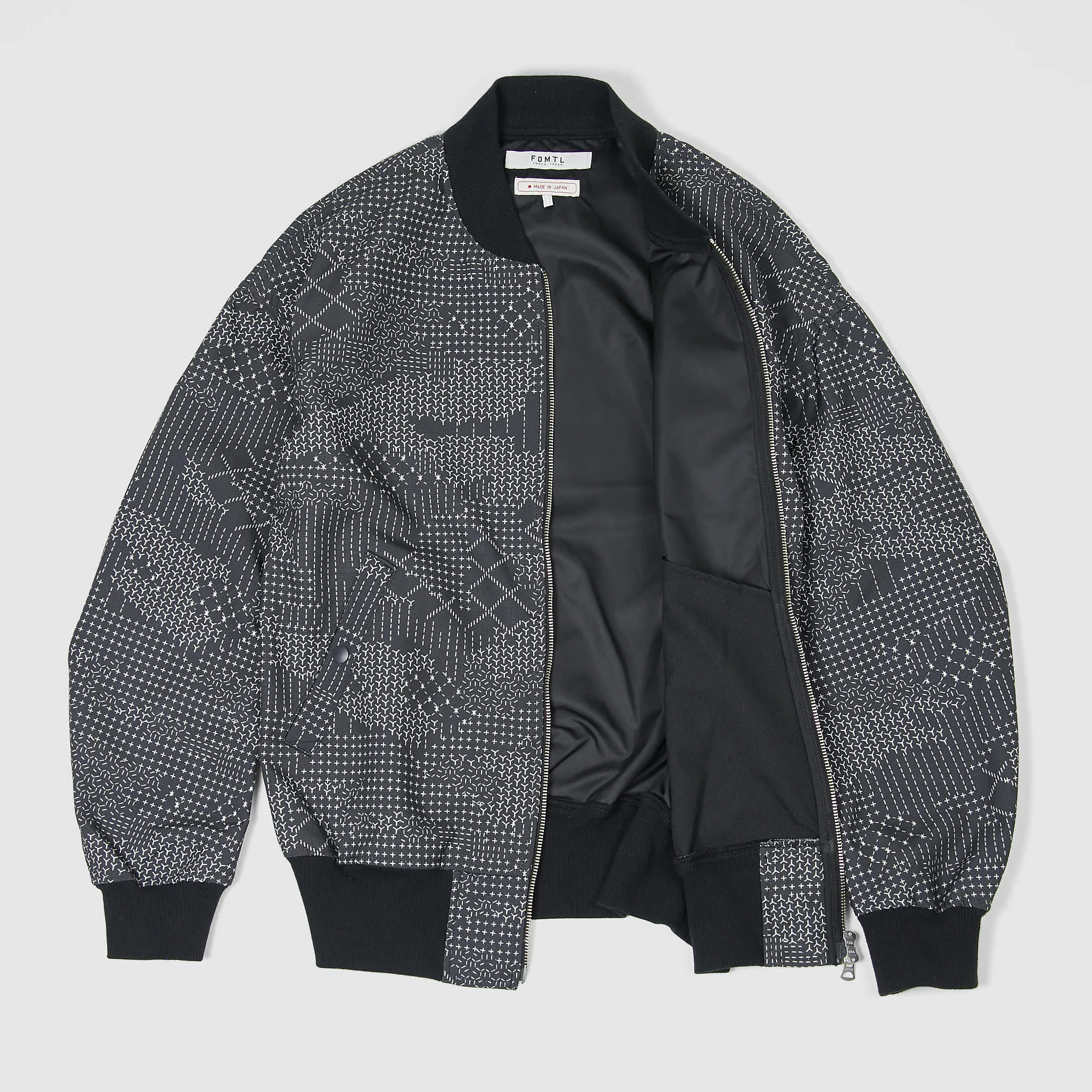 FDMTL Sashiko Bomber Jacket sold by DeeCee style product image thumbnail 3