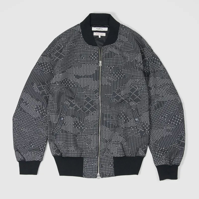 FDMTL Sashiko Bomber Jacket sold by DeeCee style