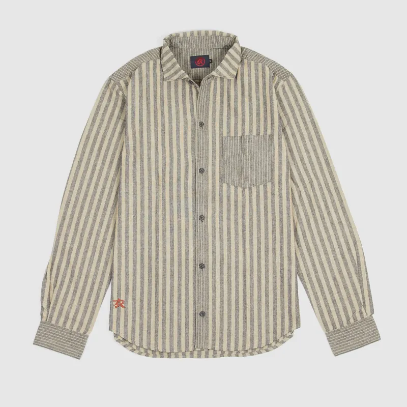 Koromo Kamedashima Stripe Shirt sold by DeeCee style
