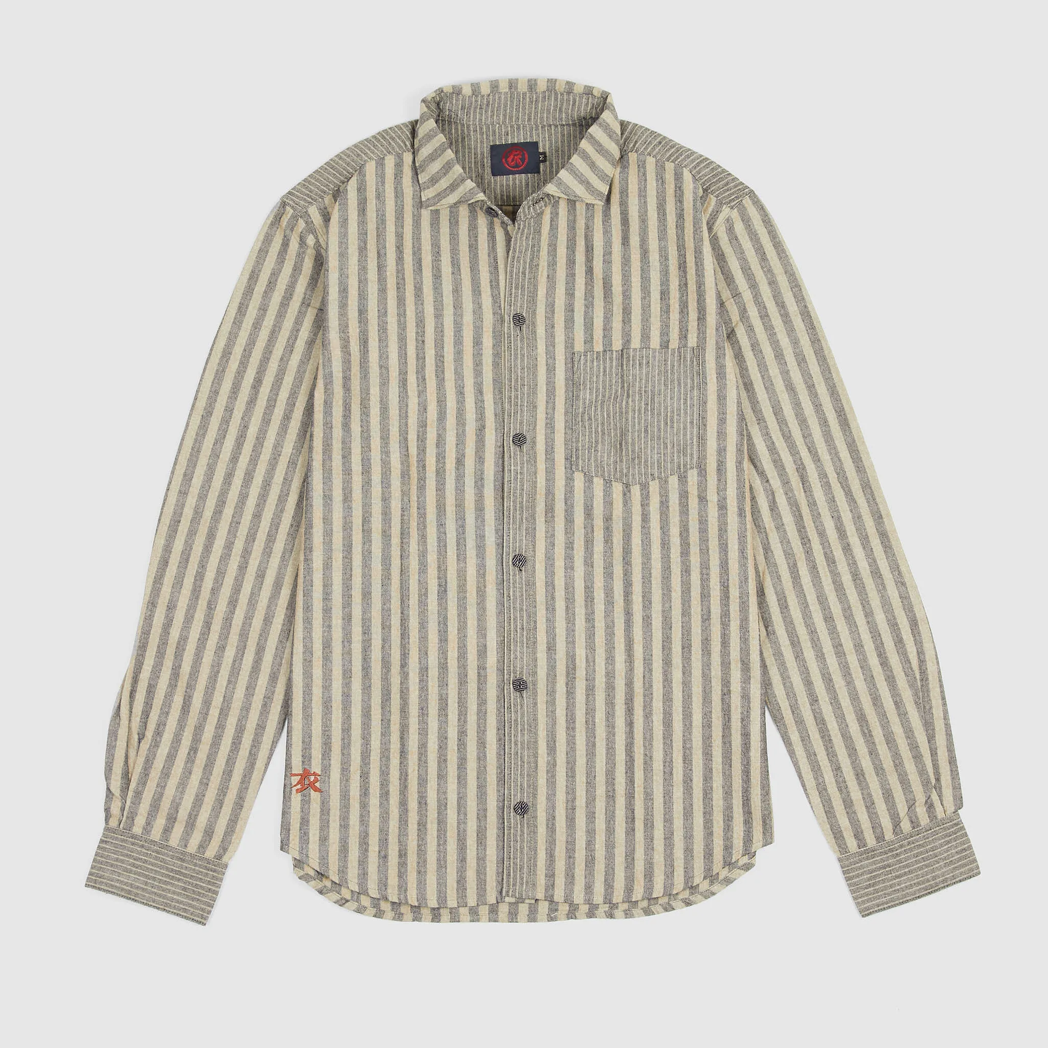 Koromo Kamedashima Stripe Shirt sold by DeeCee style