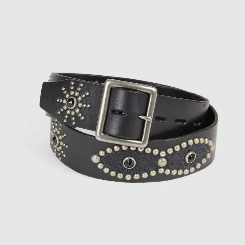 HTC Leather Belt with Studs and Decorations sold by DeeCee style