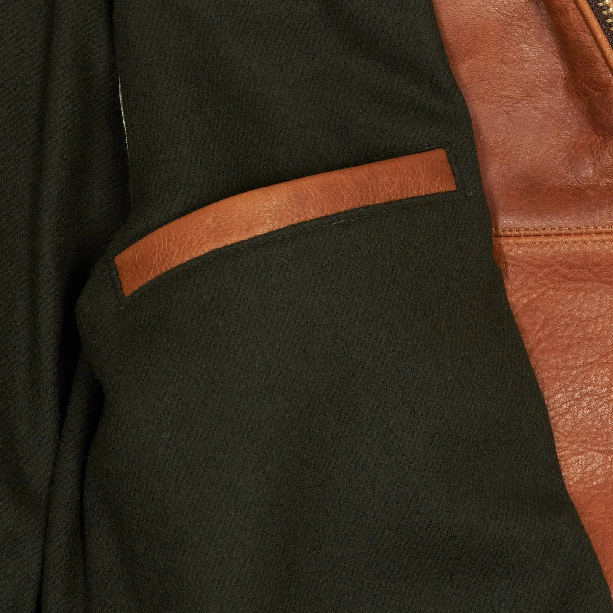 Golden Bear Soft Natural Waxed Leather Jacket sold by DeeCee style product image thumbnail 5