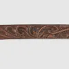 Double RL Hand Tooled Western-Buckle Belt sold by DeeCee style