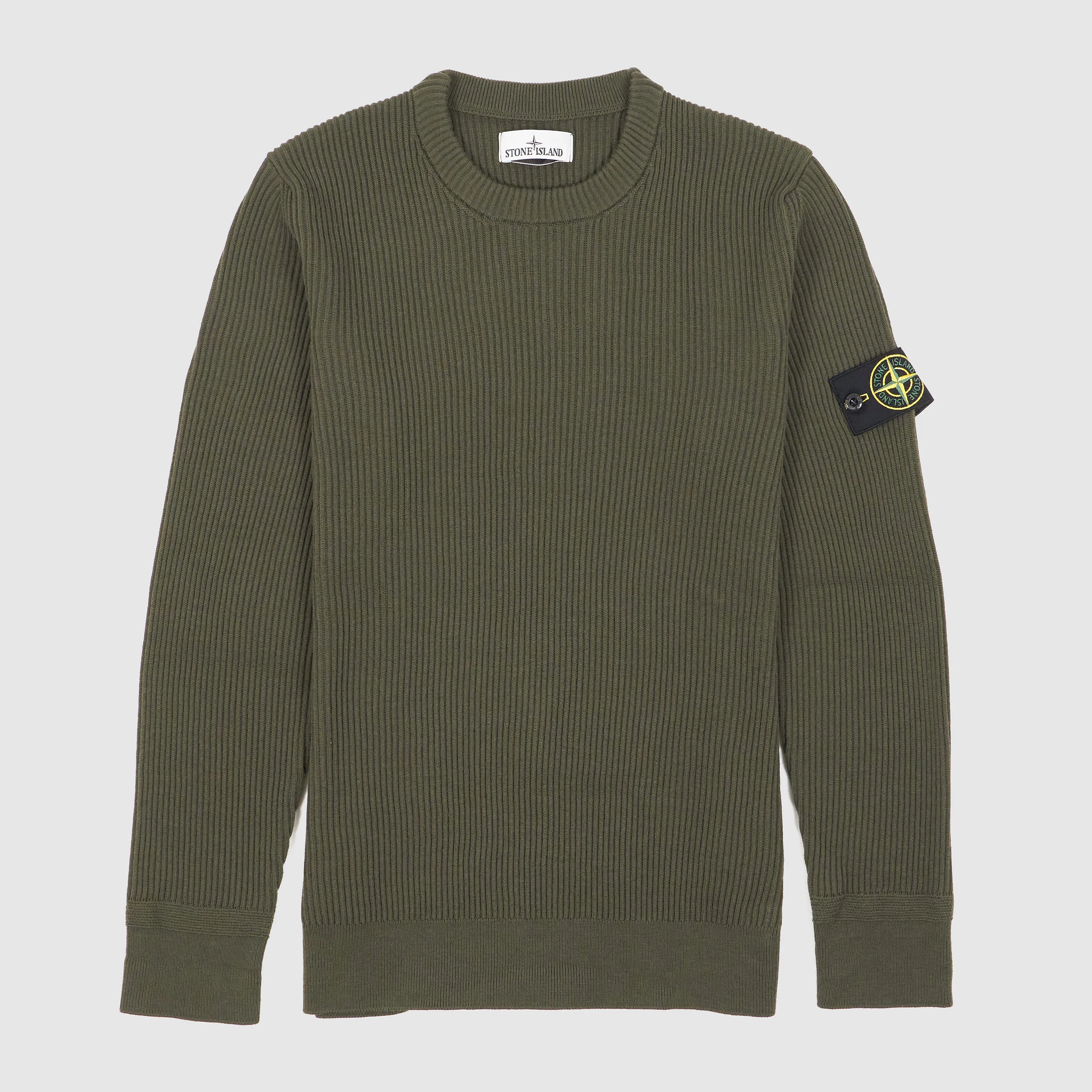 Stone Island Basic Rib Knit Crew Neck Pullover sold by DeeCee style product image thumbnail 4