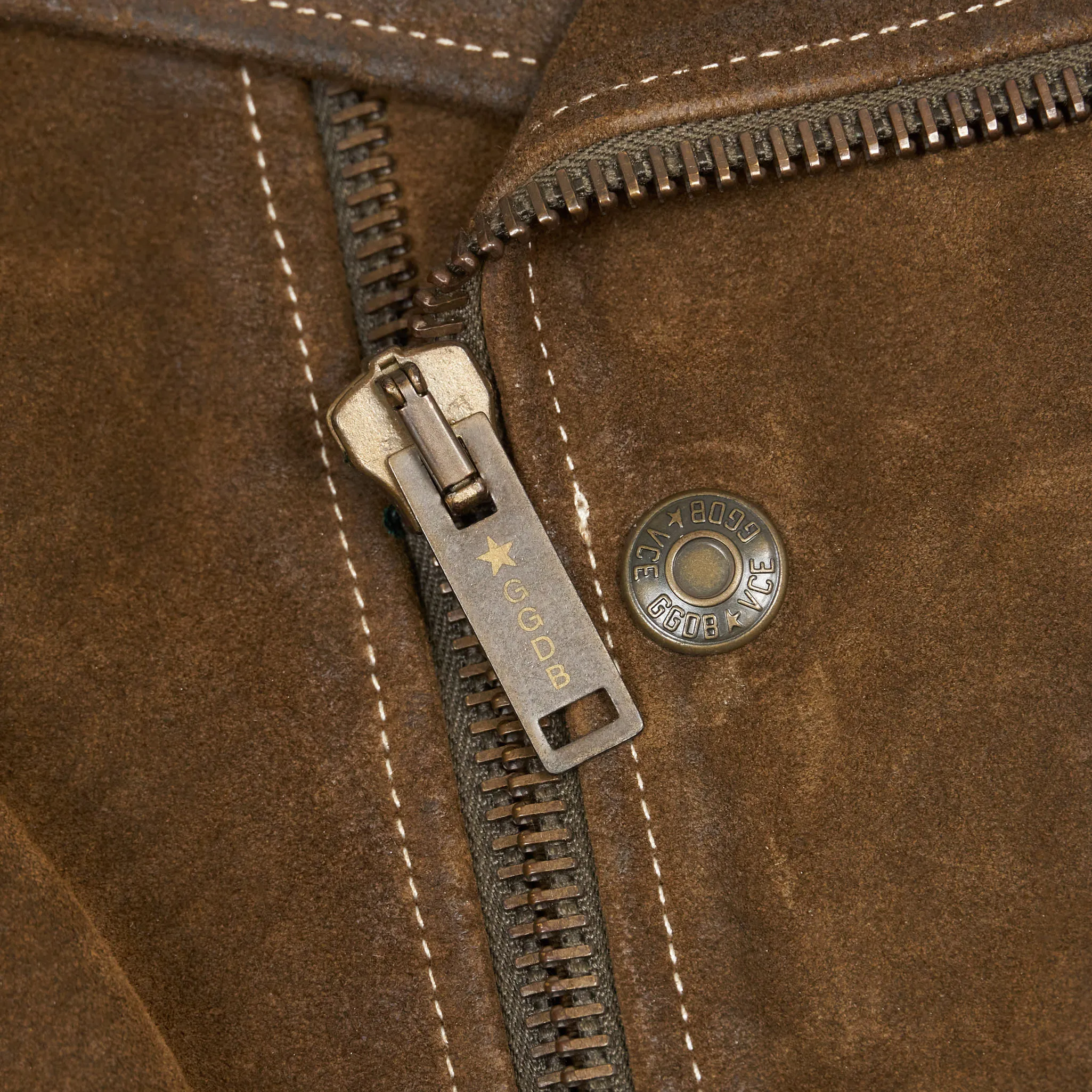Golden Goose Perfecto Washed Suede Rider Leather Jacket sold by DeeCee style product image thumbnail 5
