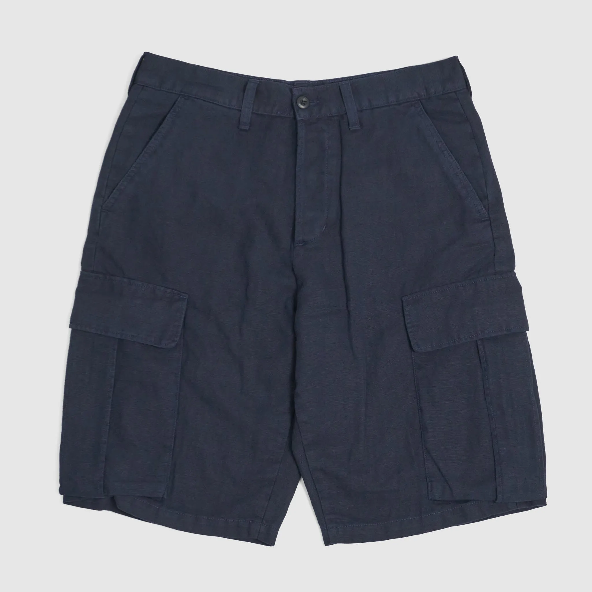 Edwin Canvas Cargo Bermuda Shorts sold by DeeCee style