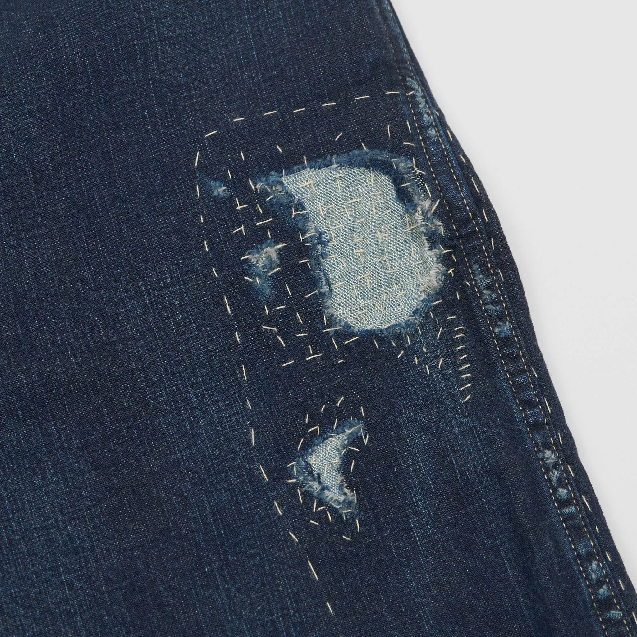 Double RL Hard Washed Navy Work Shorts sold by DeeCee style product image thumbnail 5