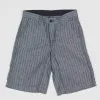 Samurai Jeans Sashiko Indigo Shorts sold by DeeCee style