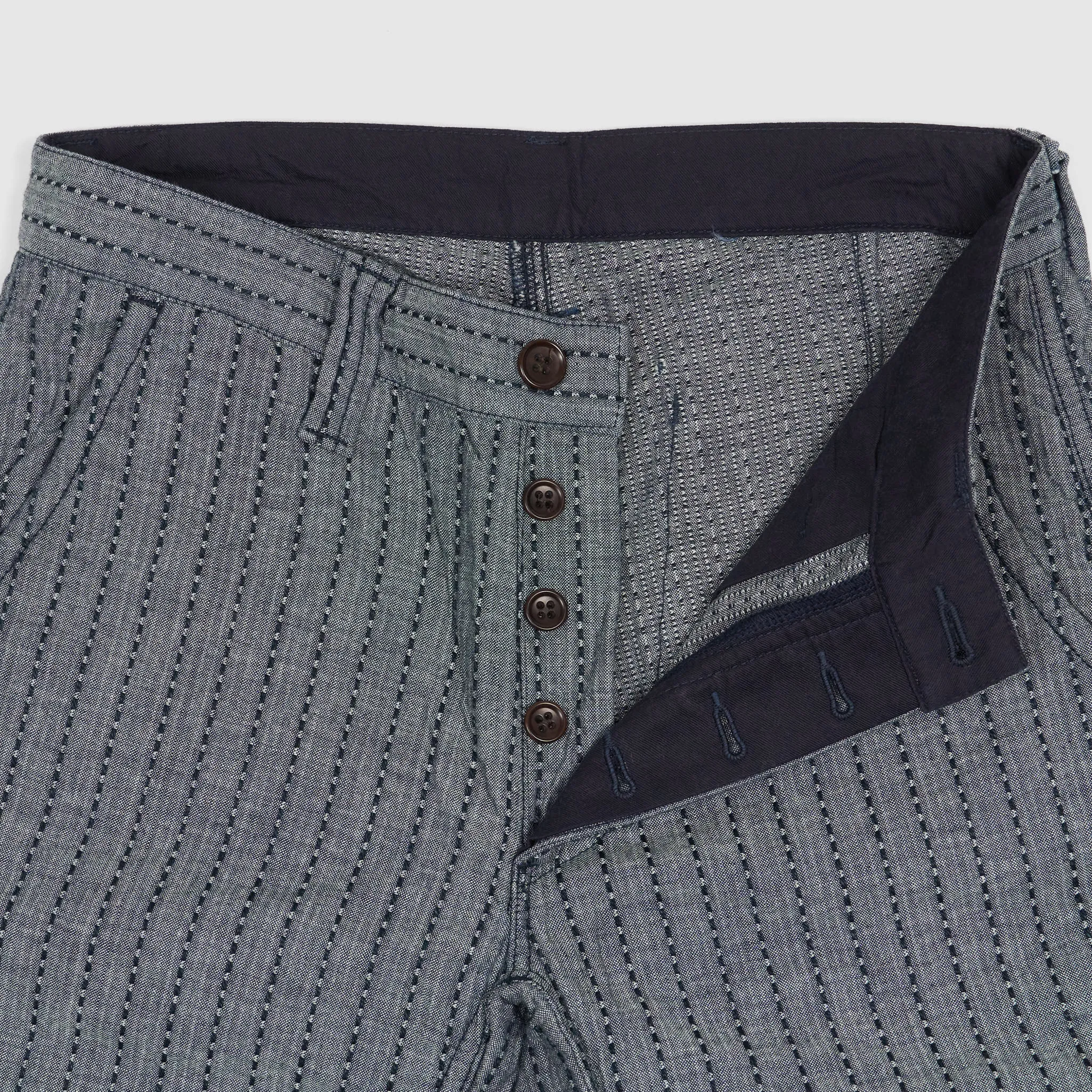 Samurai Jeans Sashiko Indigo Shorts sold by DeeCee style product image thumbnail 3