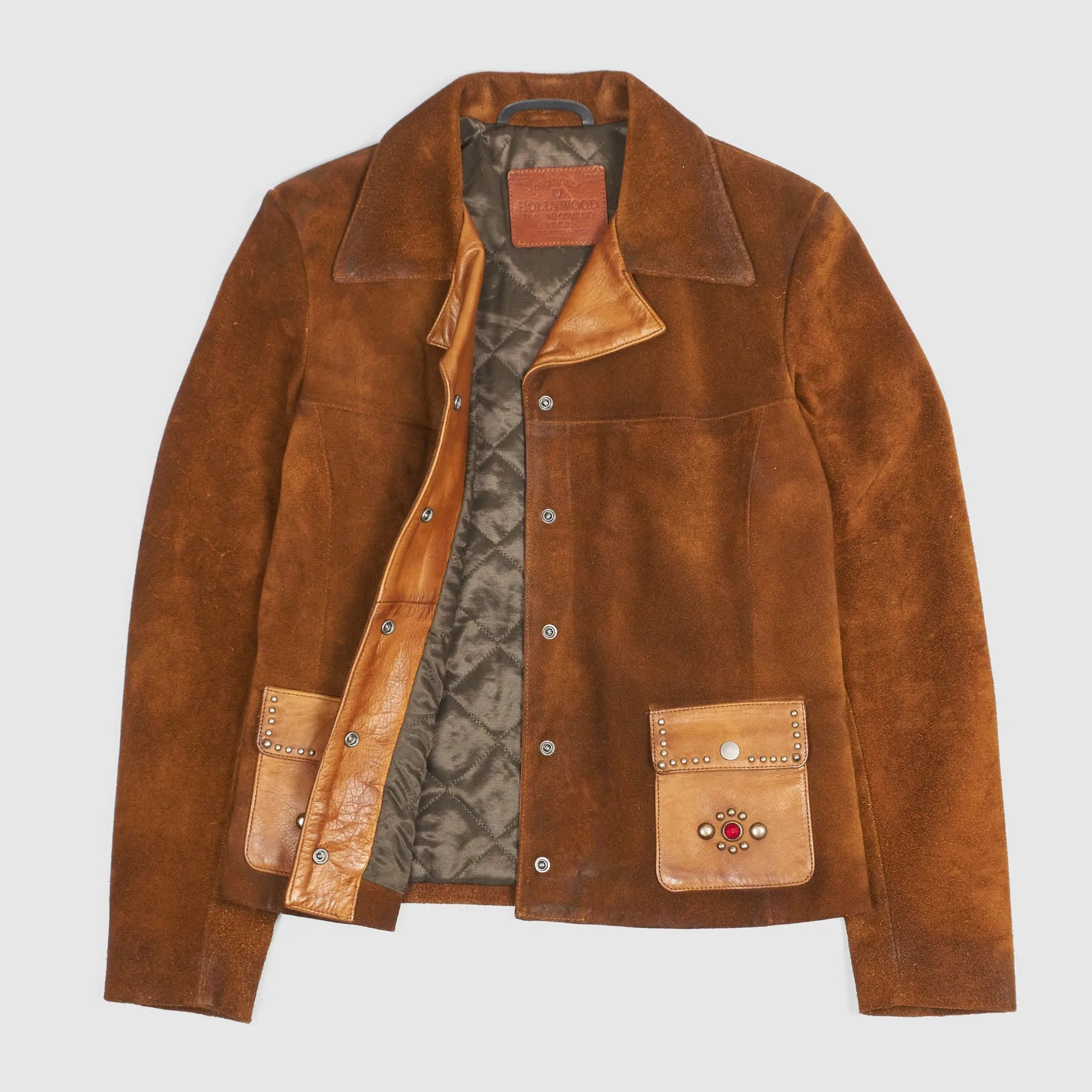 HTC Studs Ladies Leather Jacket sold by DeeCee style product image thumbnail 2