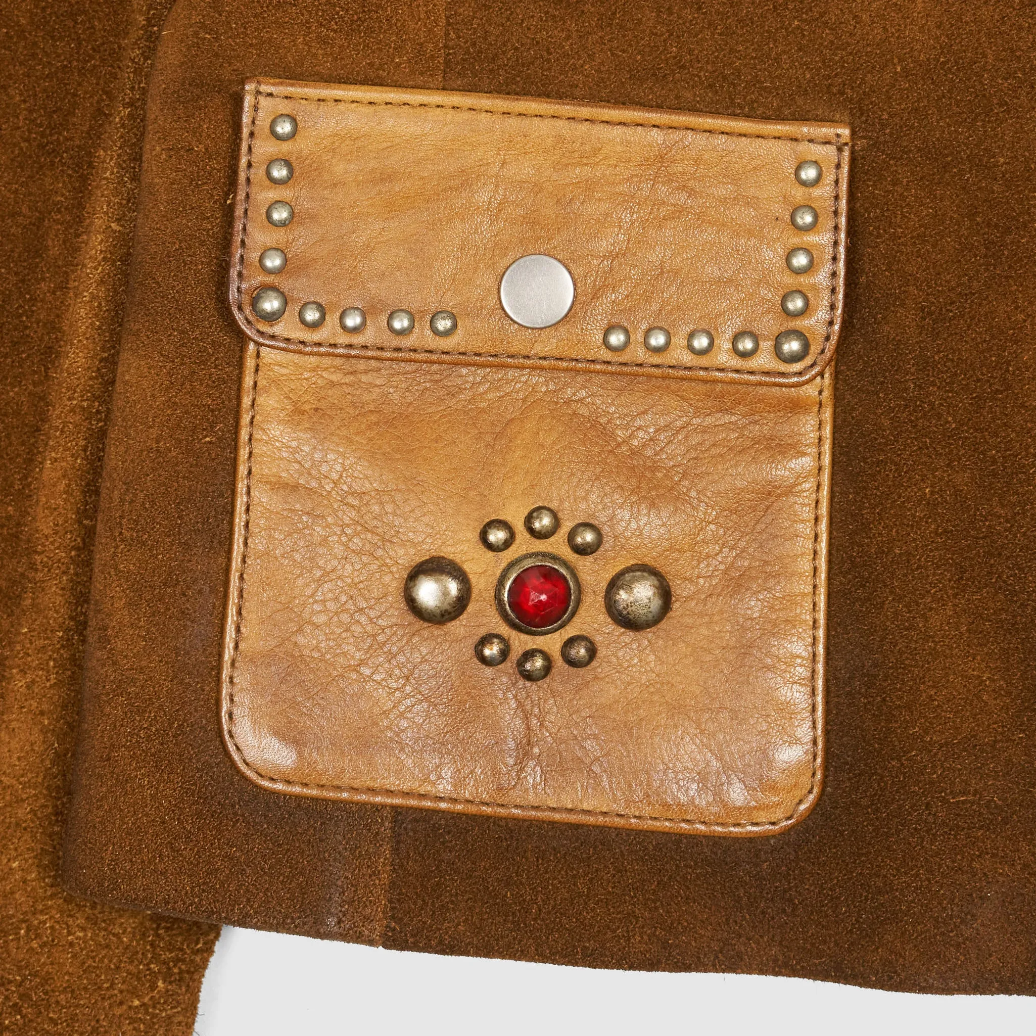 HTC Studs Ladies Leather Jacket sold by DeeCee style product image thumbnail 4