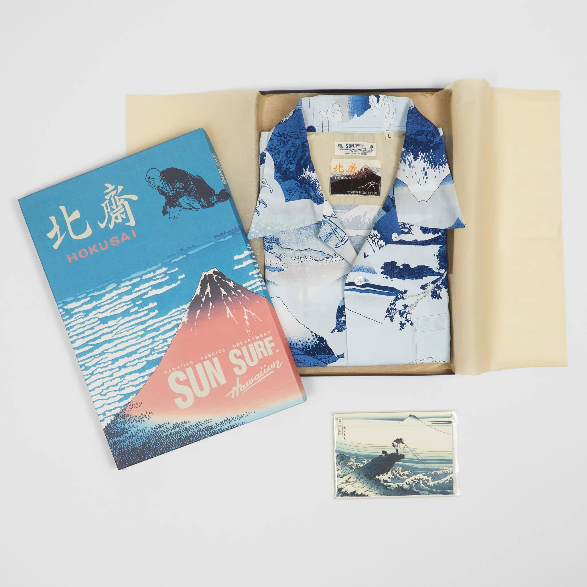 Sun Surf Limited Edition Hokusai Kajikazawa in Kai Province Hawaiian Shirt sold by DeeCee style product image thumbnail 2