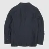 Man 1924 Kennedy Linen Herringbone Blazer 3 Navy sold by DeeCee style