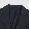 Man 1924 Kennedy Linen Herringbone Blazer 3 Navy sold by DeeCee style