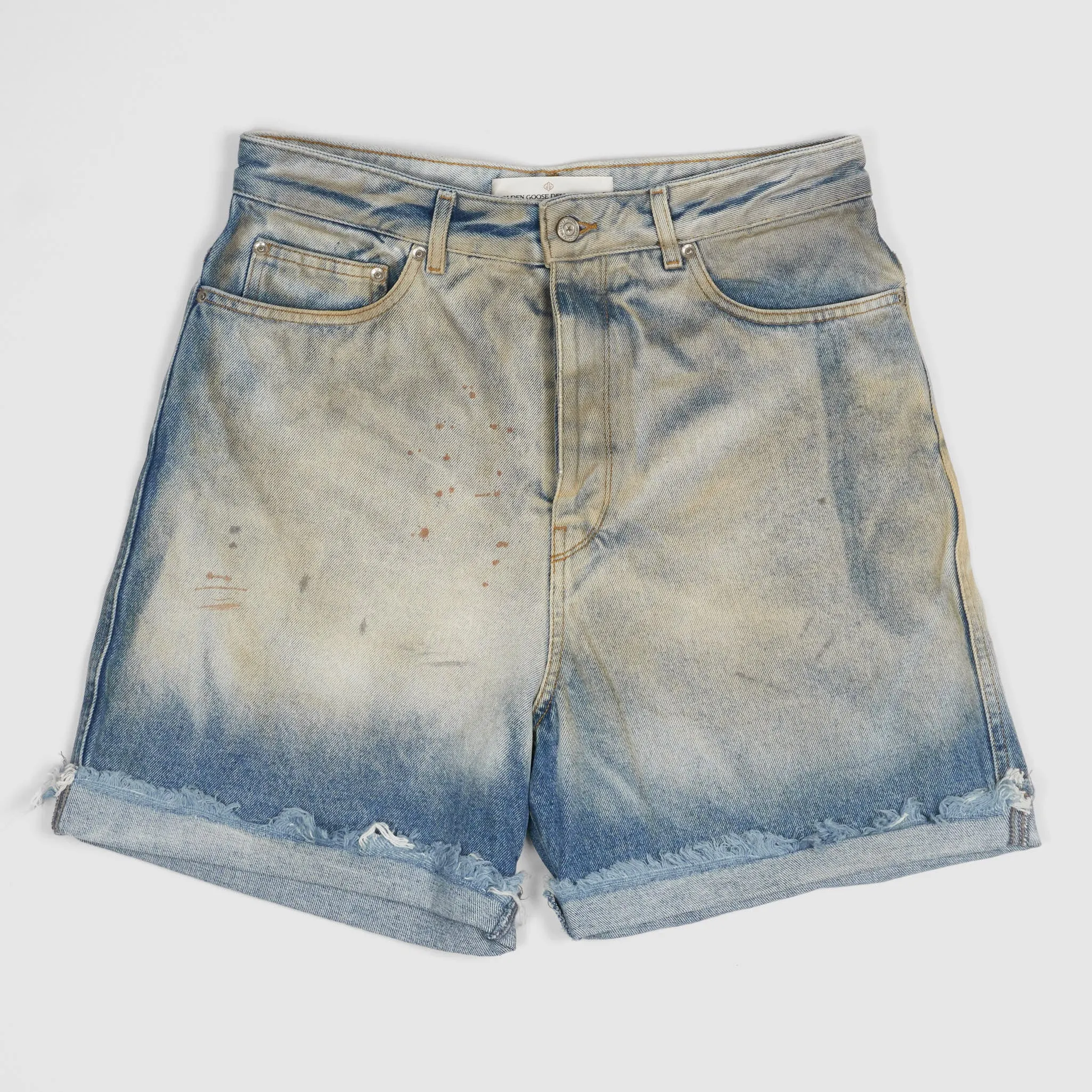 Golden Goose Loos Fitting Denim Shorts sold by DeeCee style