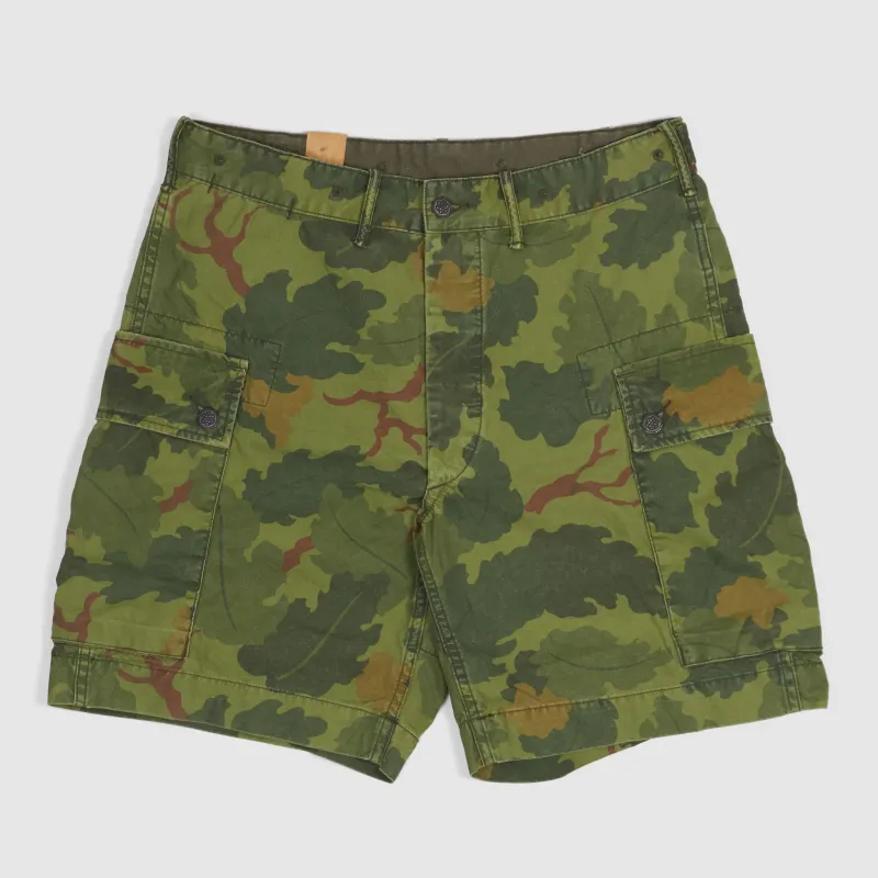 Double RL Camouflage Cargo Shorts sold by DeeCee style