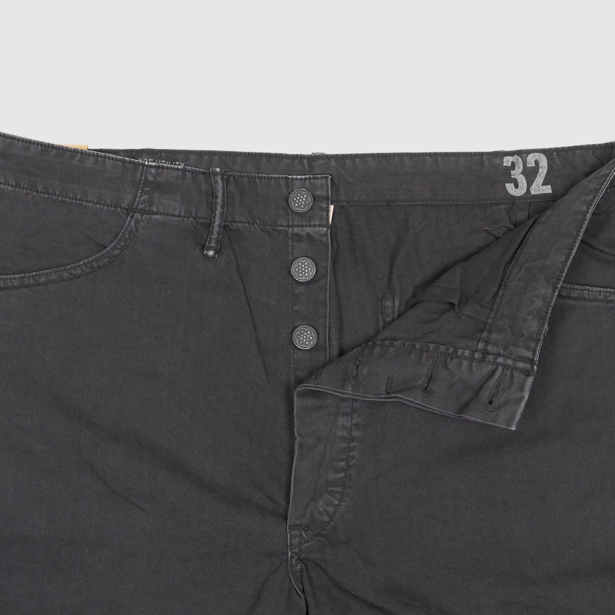 Double RL Herringbone Navy Inspired Bermuda Shorts sold by DeeCee style product image thumbnail 3