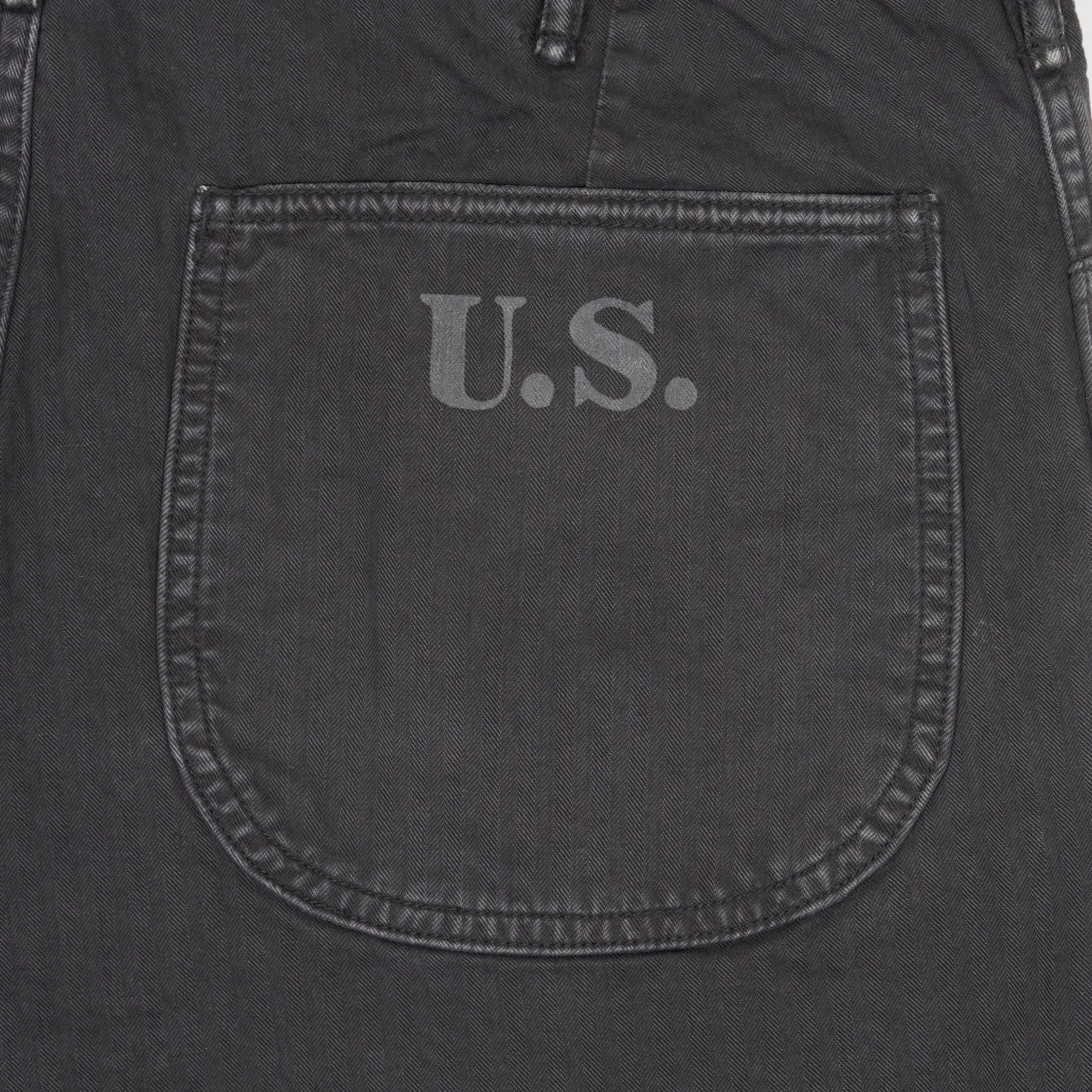 Double RL Herringbone Navy Inspired Bermuda Shorts sold by DeeCee style product image thumbnail 4