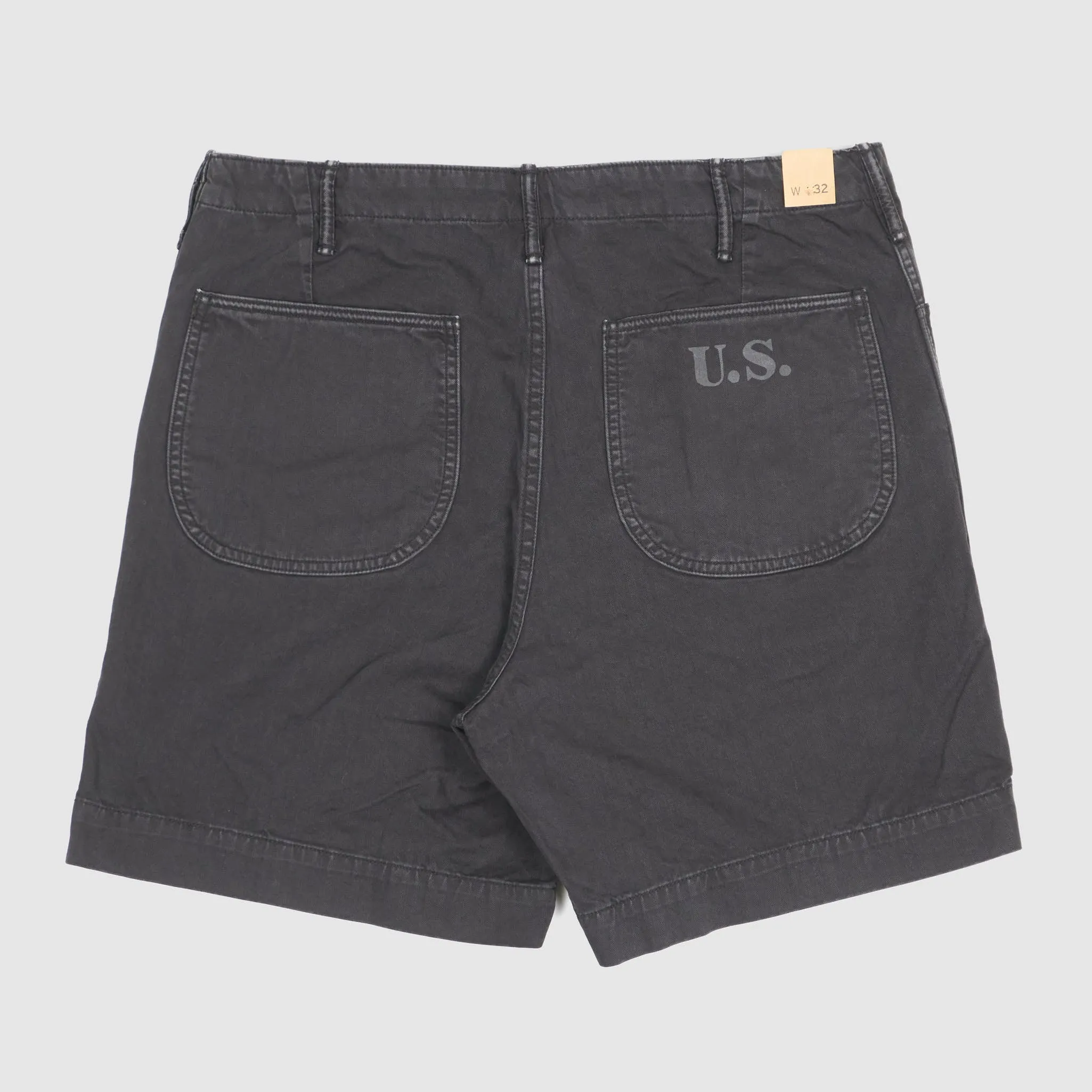 Double RL Herringbone Navy Inspired Bermuda Shorts sold by DeeCee style product image thumbnail 2