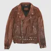 Golden Goose Motor Rider Leather Jacket sold by DeeCee style